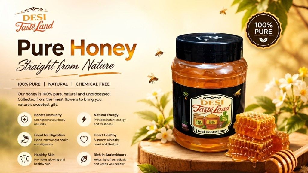 Pure Honey Banner