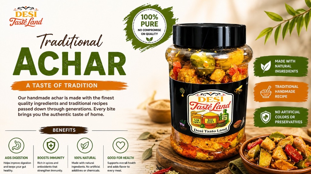 Traditional Achar Banner